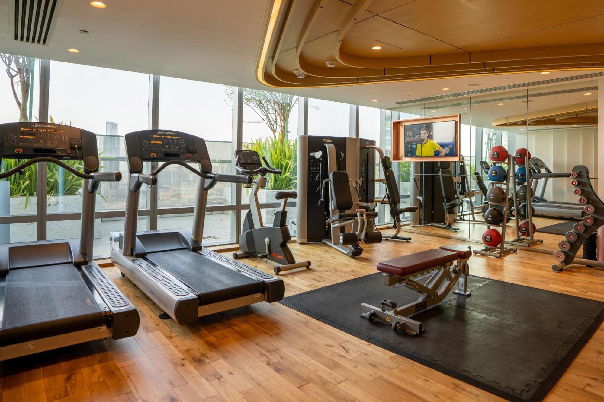 The First Collection Dubai Jumeirah Village Circle, A Tribute Portfolio Hotel By Marriott Exterior foto Fitness center