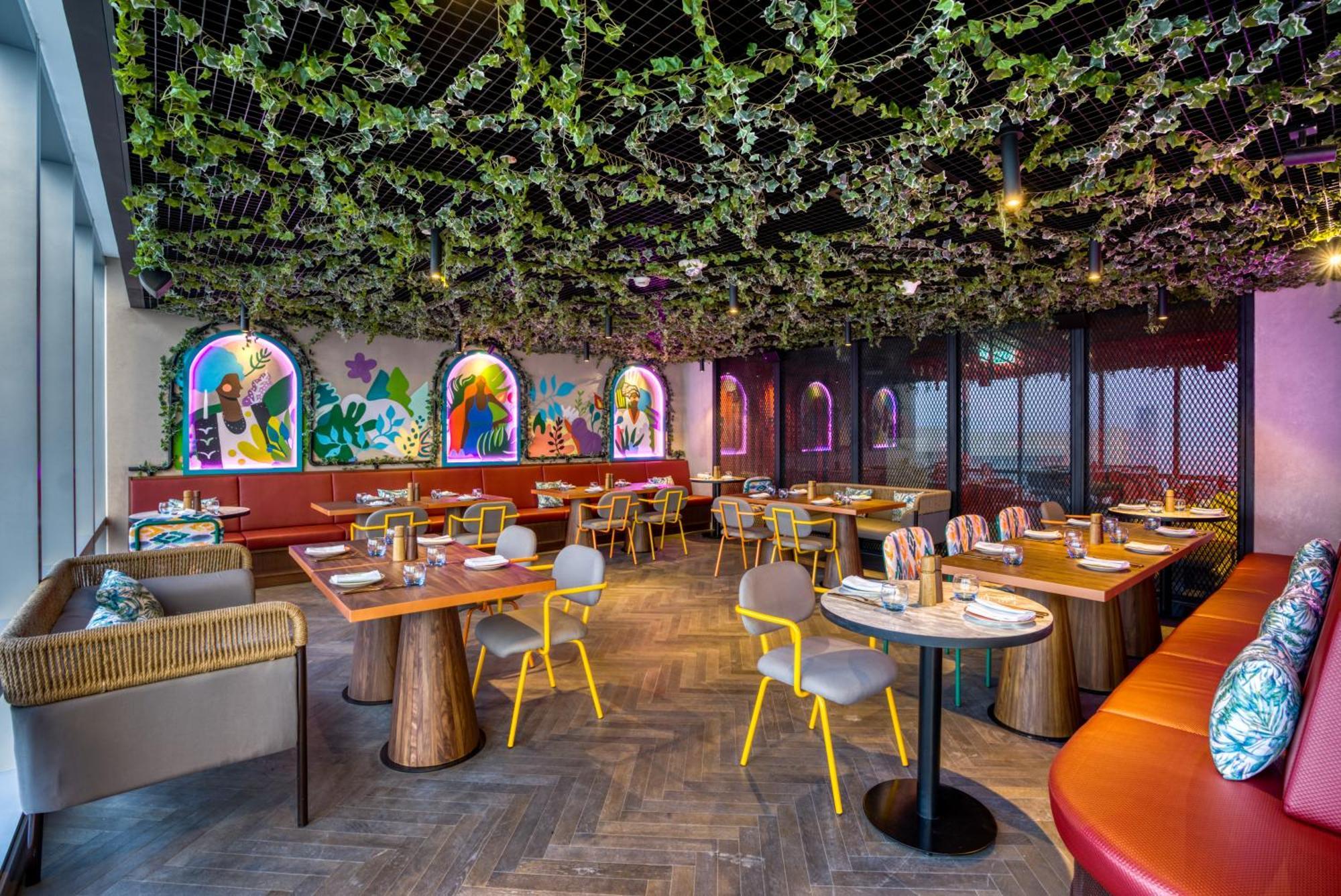 The First Collection Dubai Jumeirah Village Circle, A Tribute Portfolio Hotel By Marriott Exterior foto Interior of the restaurant
